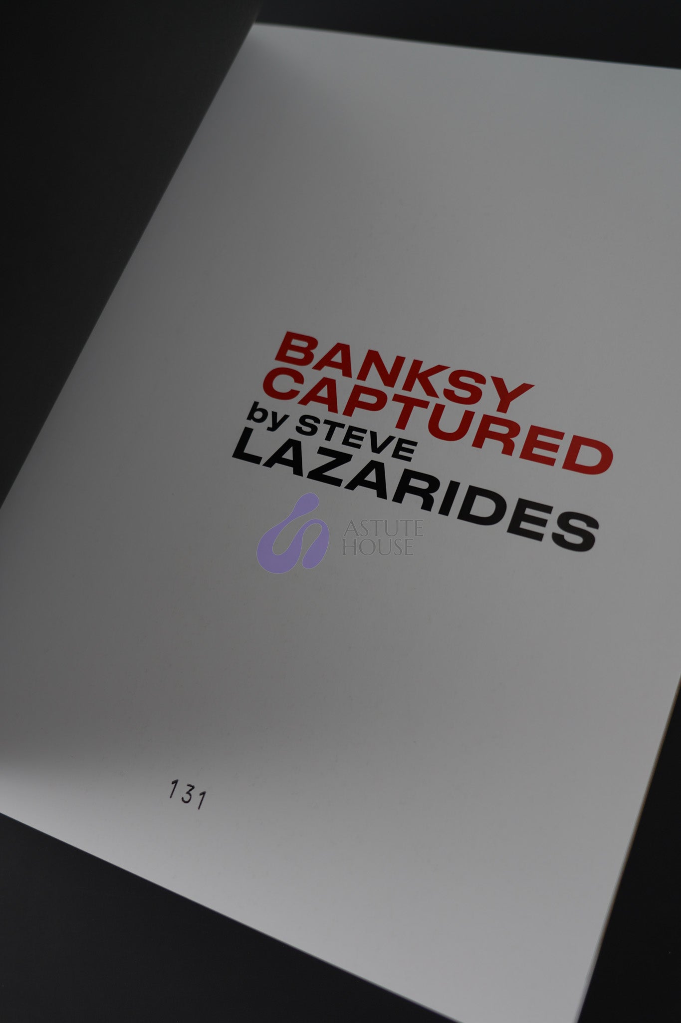Banksy Captured by Steve Lazarides