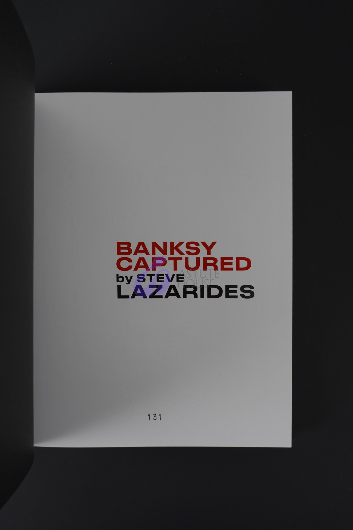Banksy Captured by Steve Lazarides