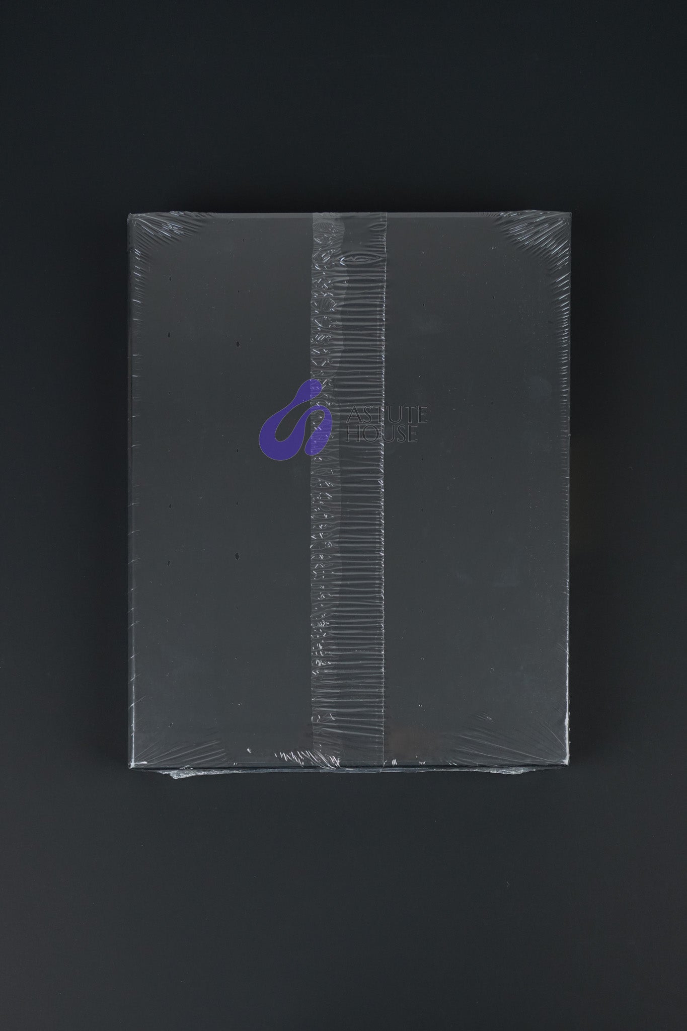 Back view of the Banksy Captured black edition slipcase, highlighting its minimal and elegant design.