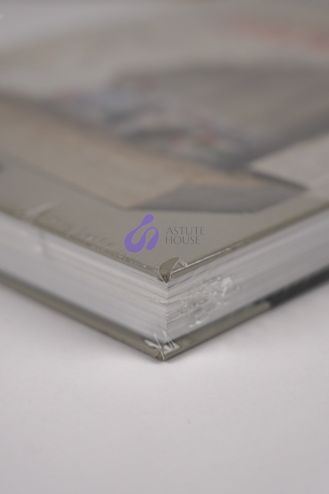 Bottom right corner of the back cover of "Banksy: The Walled Off Art Editions Are Sold Out" showcasing smooth finish.