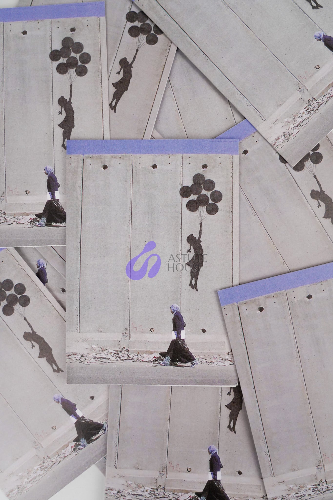 Mural Palestine - The Girl with Balloons