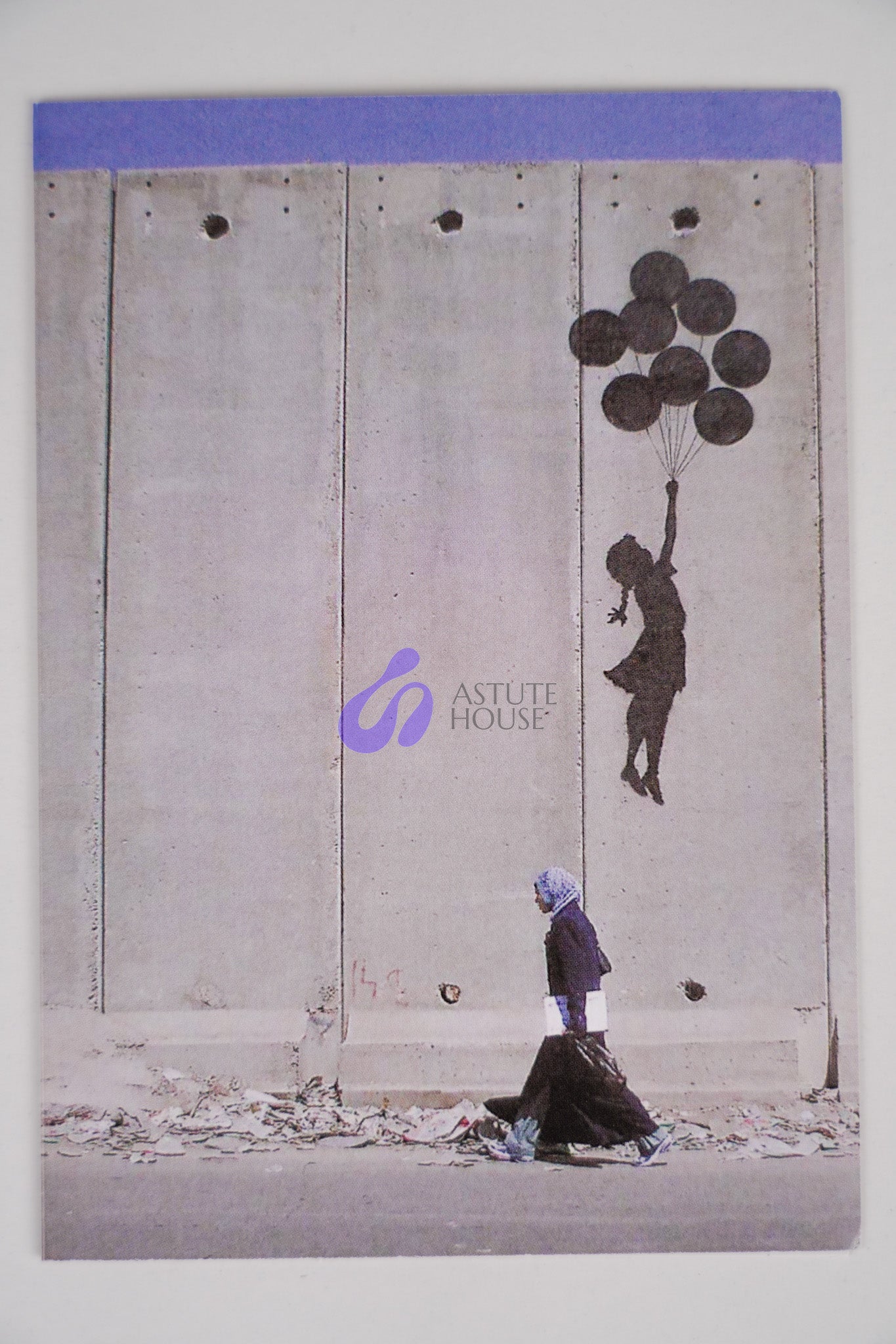 Mural Palestine - The Girl with Balloons